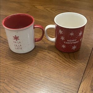 Place and Time Festive Christmas Mugs Set